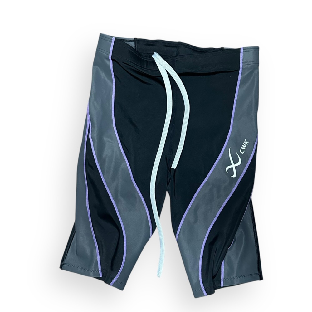 CW-X compression biker shorts